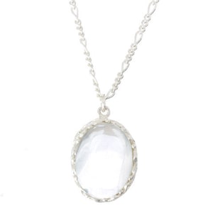 Rock Crystal Amulet Pendant