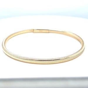 Bracciale in oro Bracciale elastico in oro 14 kt