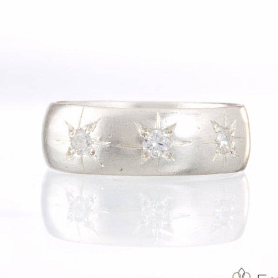 wedding rings with stars