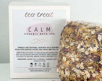 Calm Organic Bath Tea