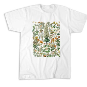 Vintage geïnspireerde bloemenkaart T-shirt, sweater, hoodie, draagtas - 248709