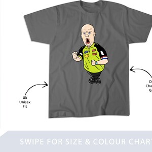 Dartenshirt, MVG dartsshirt, dartspeler cartoon tekenen T-shirt, sweater, hoodie, draagtas - 250854