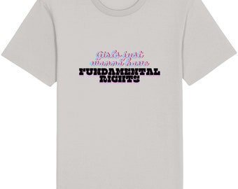 Camiseta feminista / Algodón orgánico /