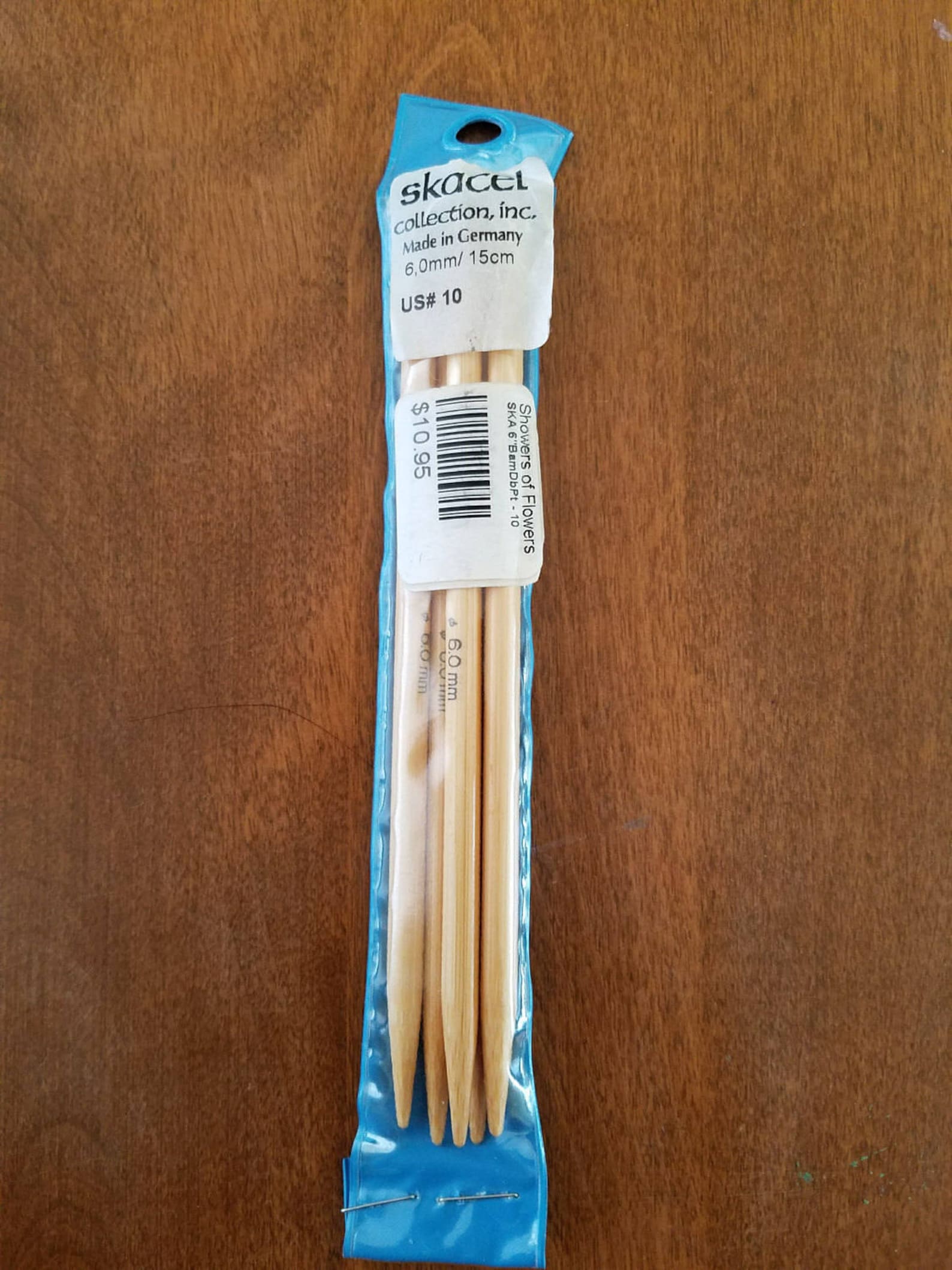 Doublepointed Knitting Needles, US Size 10 6.00mm, 6 Made by Skacel Collection Inc. Etsy Ireland