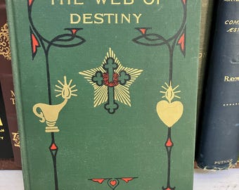 RARO "La rete del destino" 1928 Esoterico, Rosacroce, Astrologia, Karma, Occulto, Max Heindel, Emozioni, Preghiera, Successo, Destino