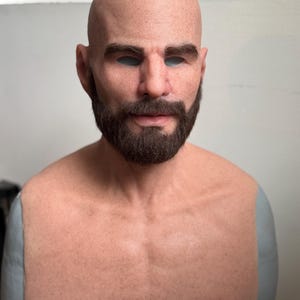 Silikonmaske der Mann Realistische Silikon Maske Echtflesh Maske