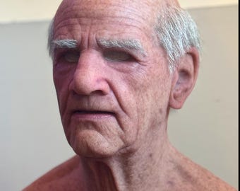 Silicone mask Realistic old man mask the geezer realflesh masks