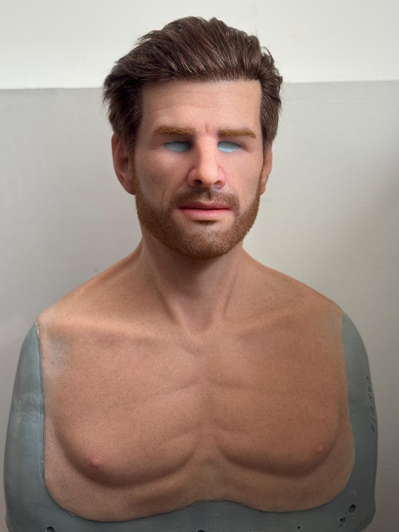 Realistic Silicone Mask Realflesh Masks Cool Guy - Etsy