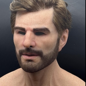 Silicone mask Realistic man mask the man realflesh masks