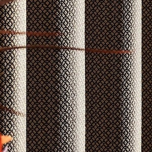 Gold Black Brown Luxury Linen Curtains, Honeycomb 22 Color Mesh Pattern Plain Modern Curtains for Living Room & Bedroom, Custom Drapes Panel