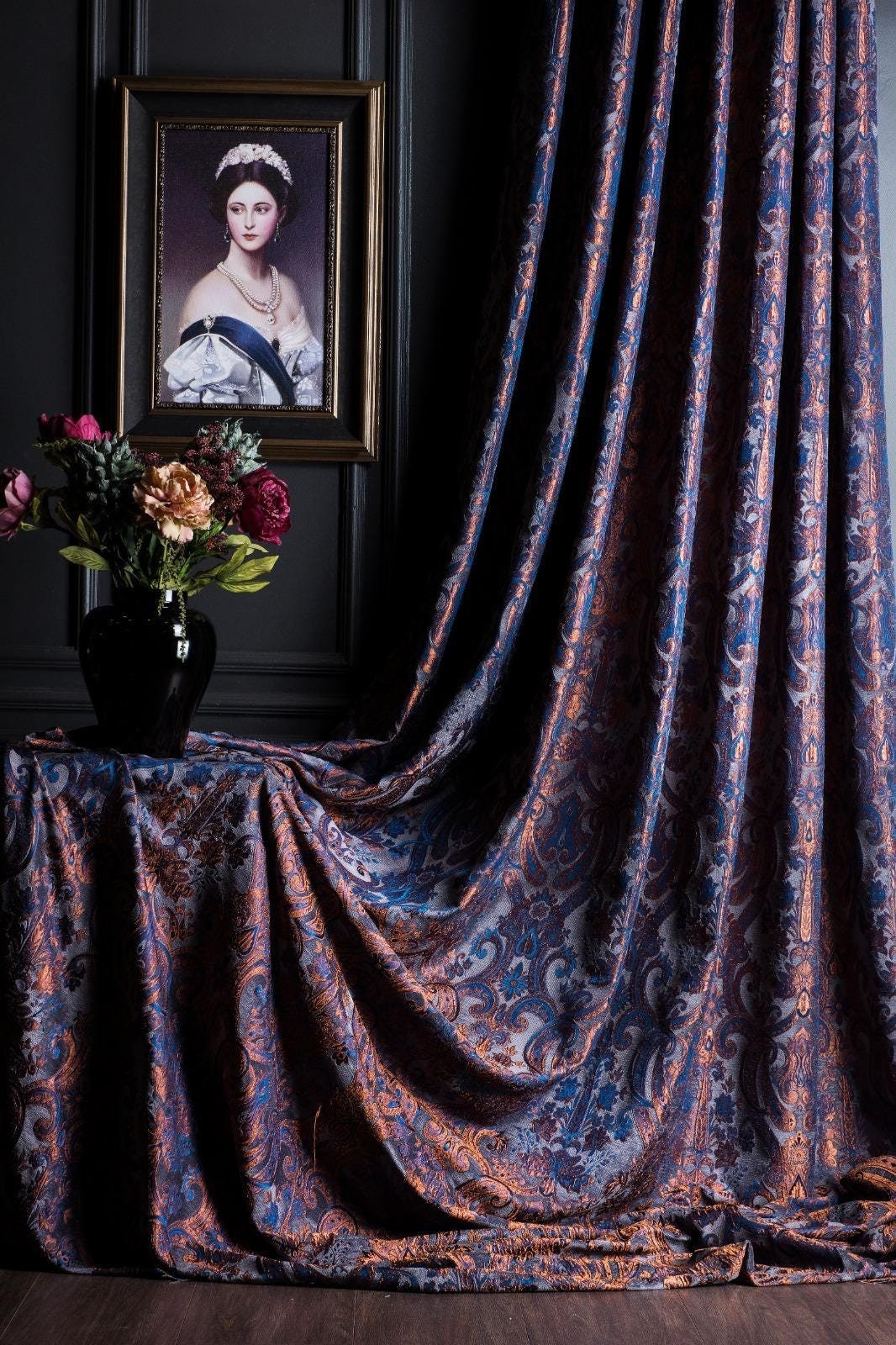 Victorian curtains - Etsy 日本