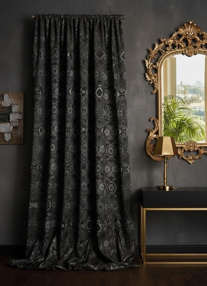 Victorian curtains - Etsy 日本