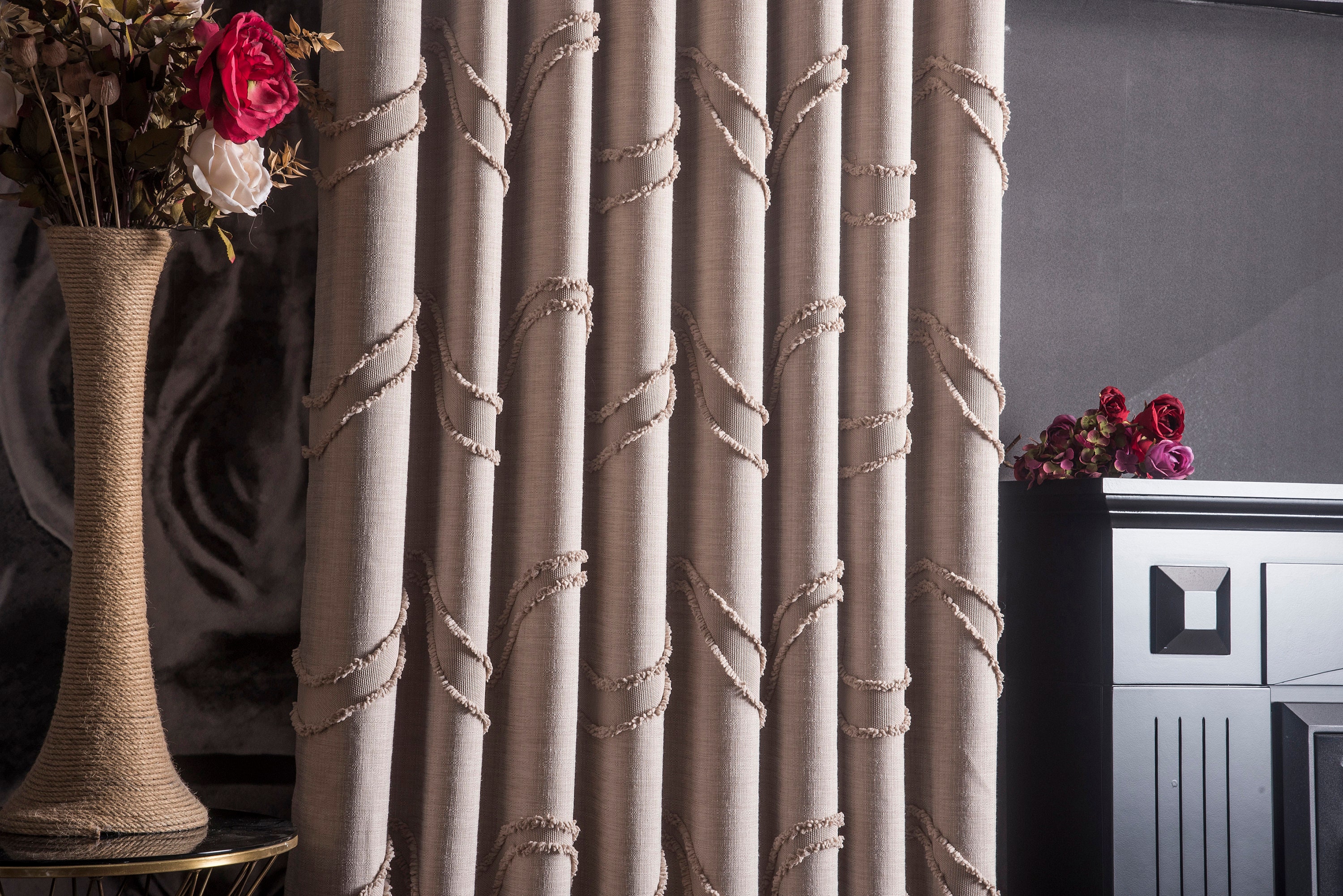 Cream Curtains, Luxury Cream Curtains, Cream Linen Curtains, Curtains ...