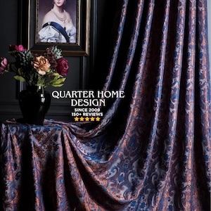 Victorian curtains - Etsy 日本