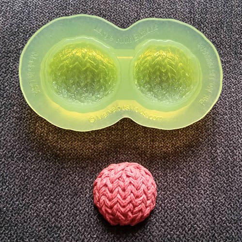 IKOJING Knitted Button Fondant Silicone Mold - For Cake Decorating, Baking, Chocolate, Mousse - View #13