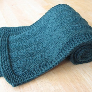 Randall Herringbone Scarf knitting pattern (pdf digital download)