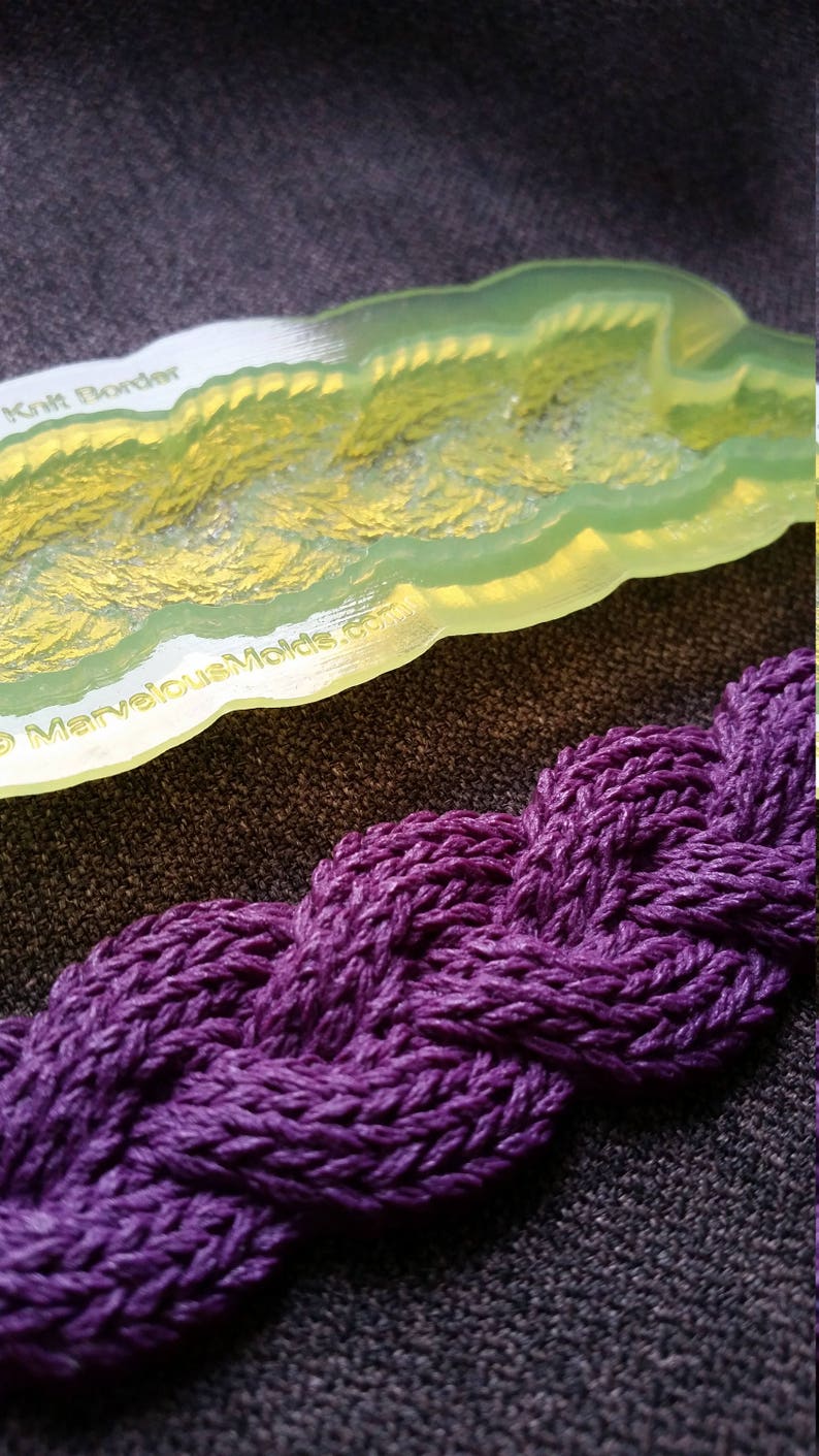 Marvelous Molds Knit Collection Silicone Molds BUNDLE SET 5 Etsy