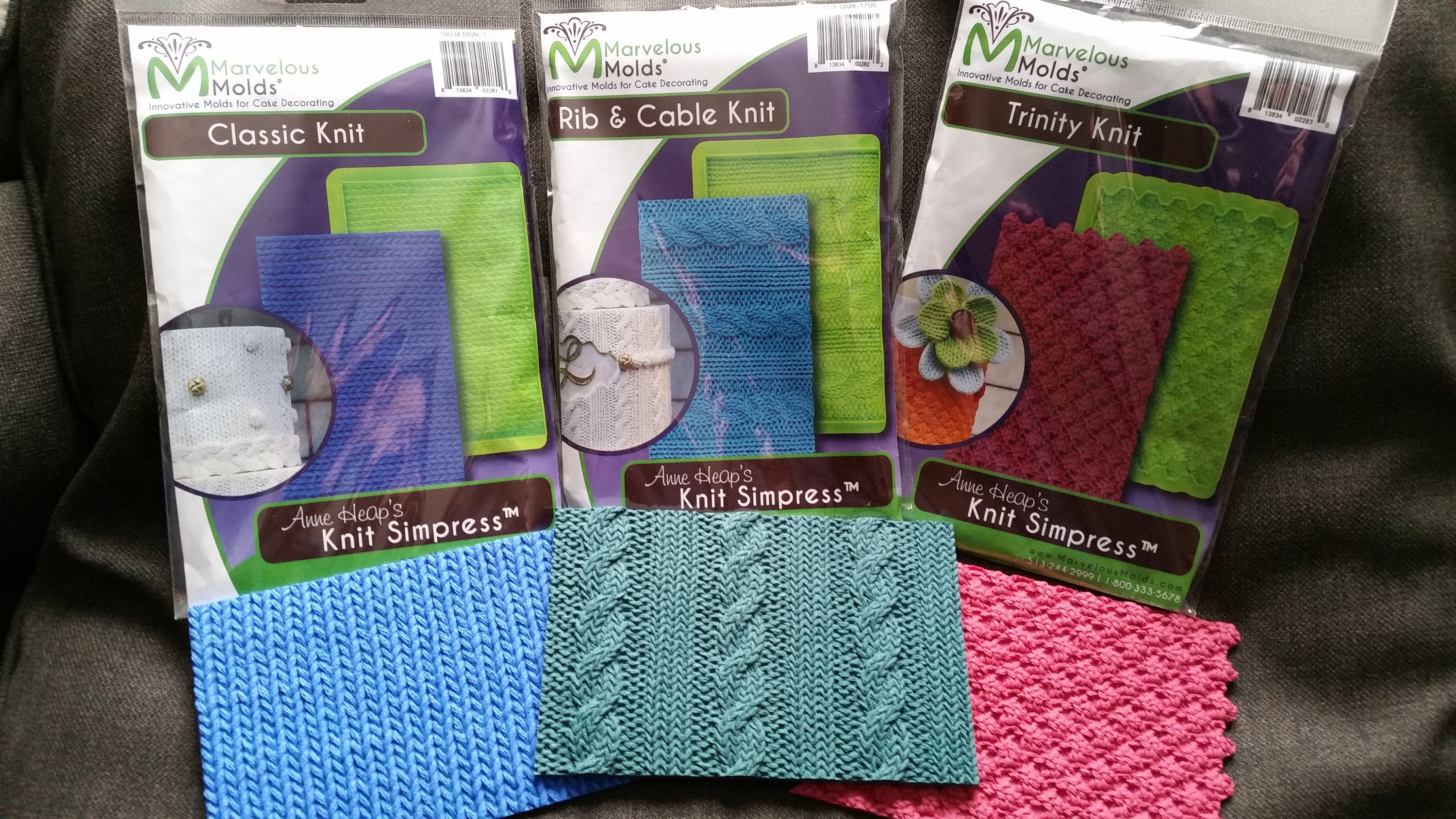 Marvelous Molds Knit Collection silicone molds COMPLETE BUNDLE Etsy