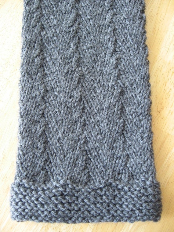 Herringbone Scarf Knitting Pattern Jojo Scarf Knitting Kit Teal–