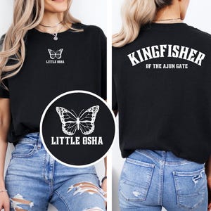 Koszulka Little Osha Kingfisher of the Ajun Gate T-Shirt Quicksilver merch Koszulka Diabeł tkwi w szczegółach prezent booktok Shadow Daddy Fae & Alchemy