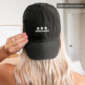 Embroidered Wingleader Dad Cap Fourth Wing merch book bookish merch booktok Violet Sorrengail gift for her gift for fantasy reader