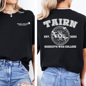 Dois-je prendre le chef d'aile ? Basgiath War College Fourth Wing merch Chemise vintage oversize Fandom fantastique Cadeau Xaden Riorson Dragon