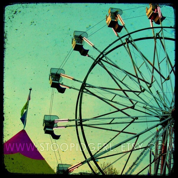 Round and Round - Ferris Wheel Fine-Art Print