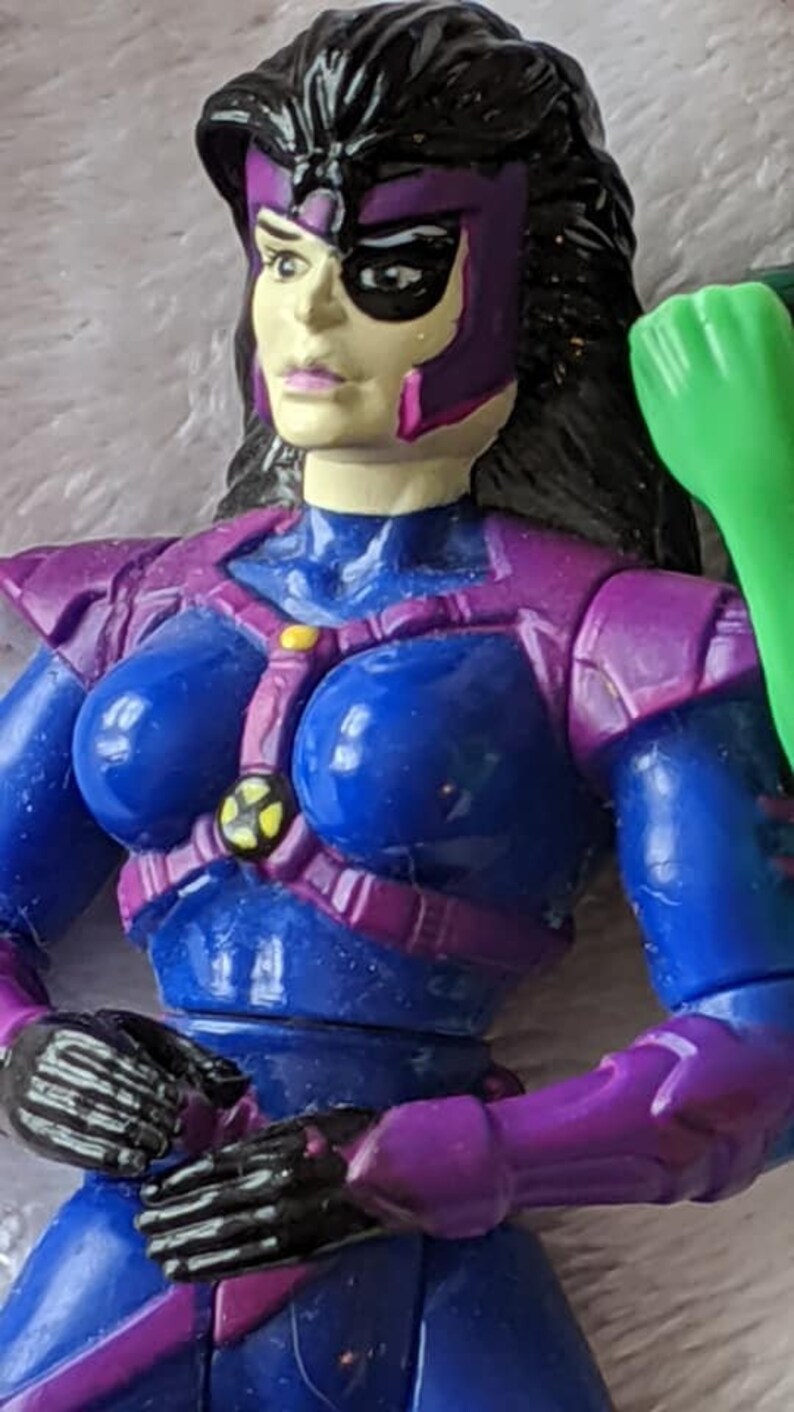 Lot of 2 Vintage Marvel Female Action Figure Toys Gently Used Etsy