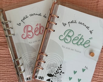 Carnet nounou | Carnet de liaison, carnet parents nounou, carnet de suivi bébé, suivi de bébé parents nounou assmat, idéal pour les parents