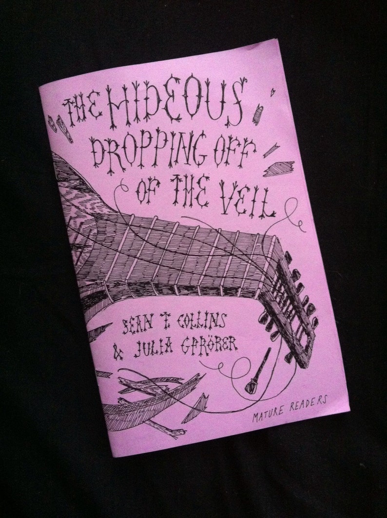 The Hideous Dropping Off of the Veil minicomic MATURE image 2