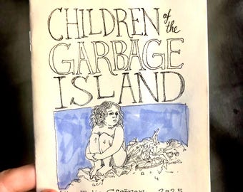 Mini fanzine Los niños de la isla de la basura