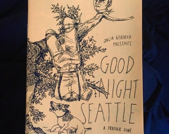 Goodnight Seattle Frasier minicomic zine