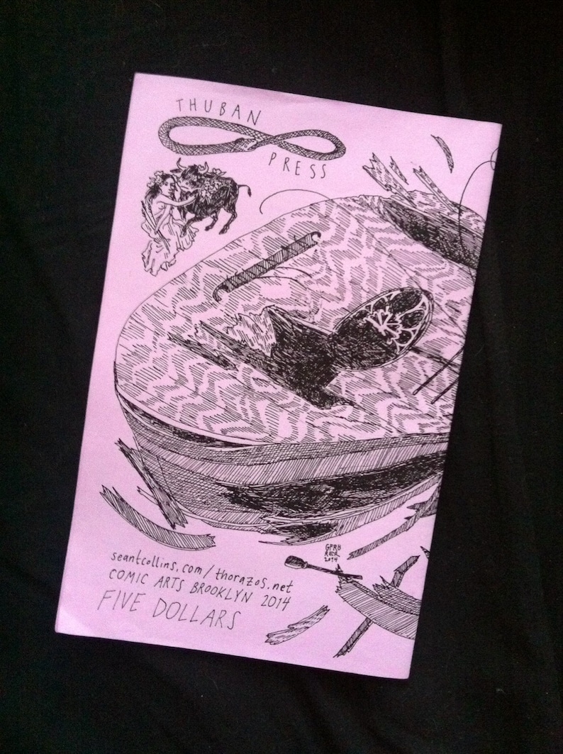 The Hideous Dropping Off of the Veil minicomic MATURE image 5