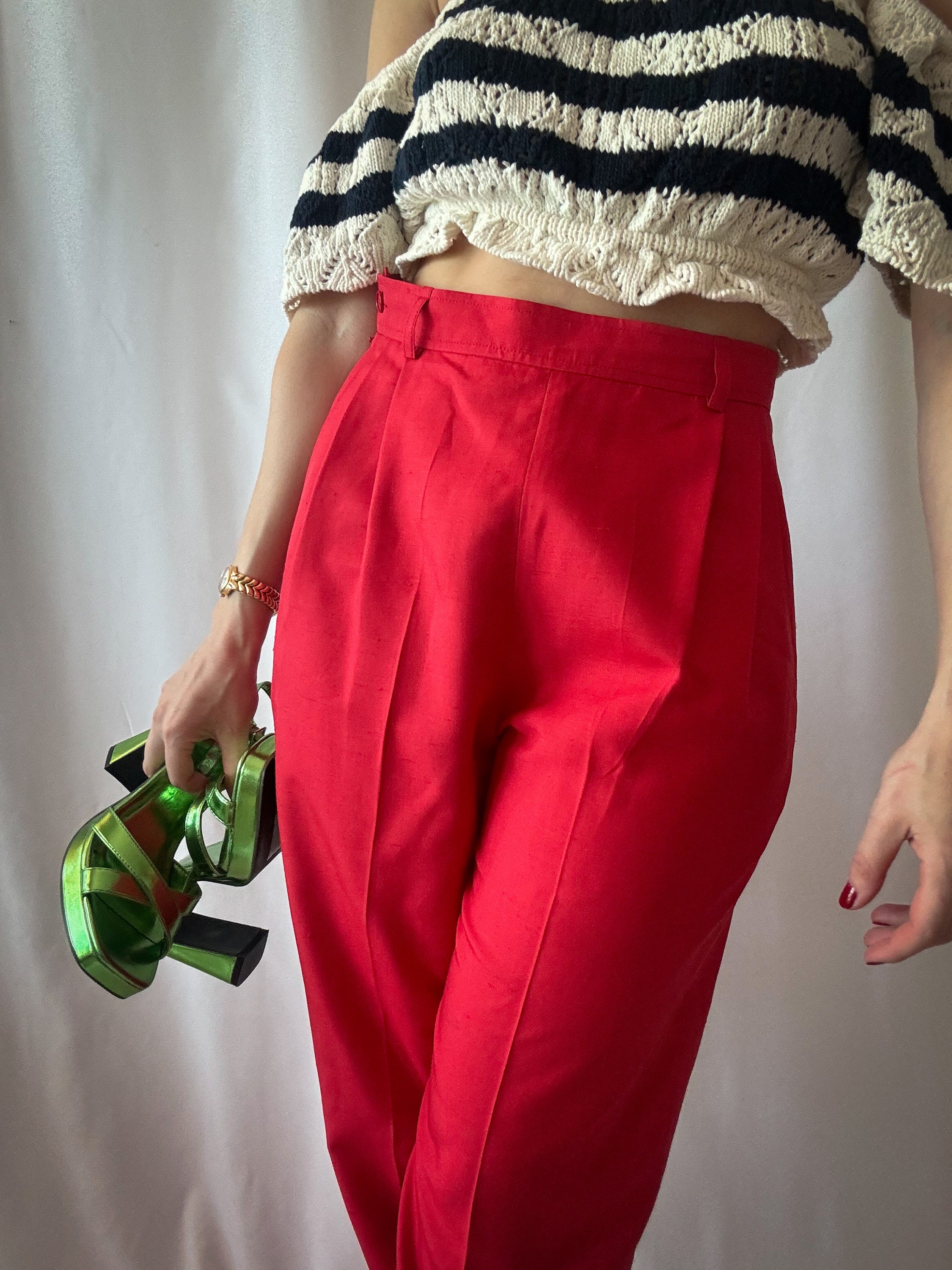 Yves Saint Laurent Pants - Etsy Yves Saint Laurent Pants - Etsy