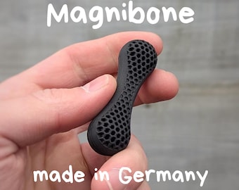 Magnibone Magnetic Ankle Roller Fidget Toy for School and Office, Personalized Gift, Finger Roller, Dexterity Game, Stimulant Stress Reliever