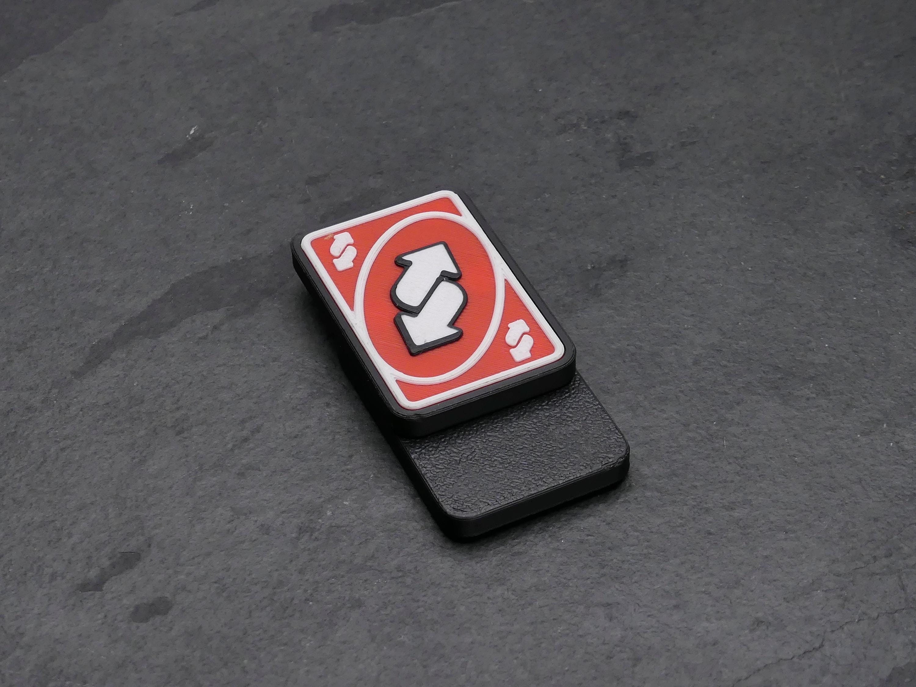 UNO Reverse Fidget toy magnet slider | work | school | meme | personalizable gift
