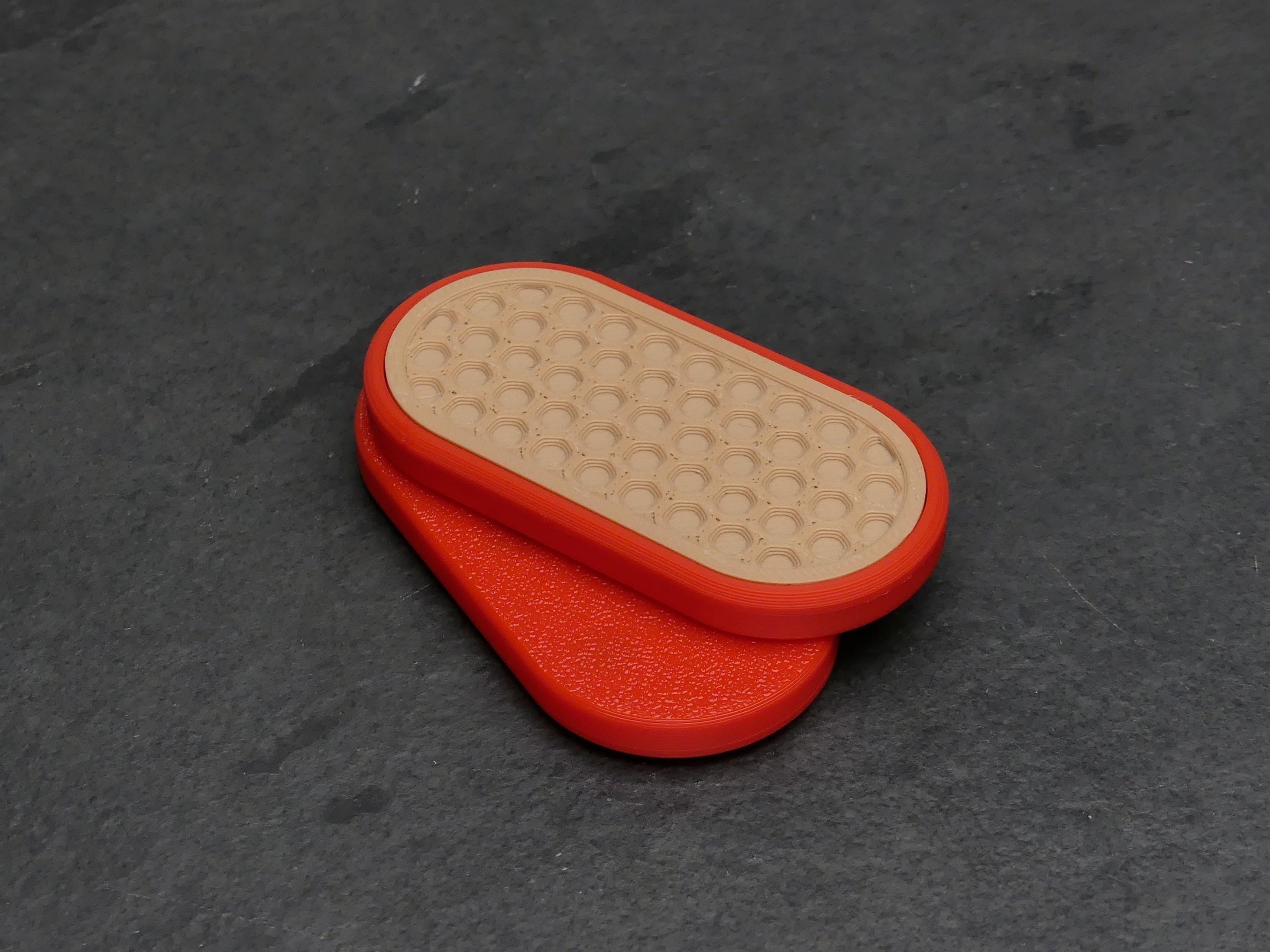Round Fidget toy magnet slider | Work | School | Personalised Gift | Motor Sensory Everyday Magnetic Toy