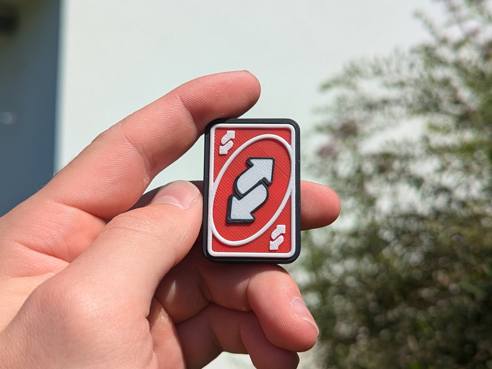UNO Reverse Fidget toy magnet slider | work | school | meme | personalizable gift
