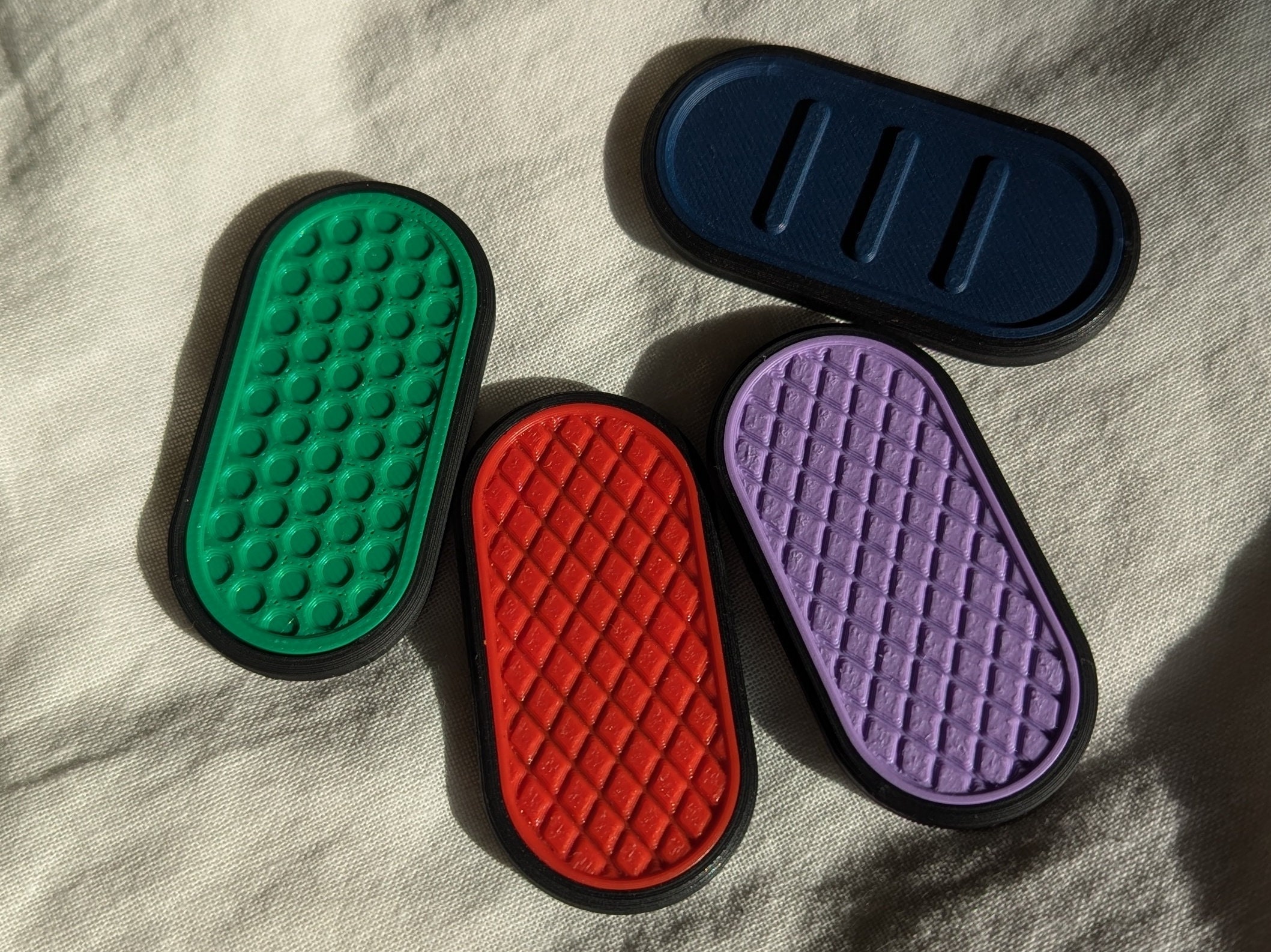 Round Fidget toy magnet slider | Work | School | Personalised Gift | Motor Sensory Everyday Magnetic Toy