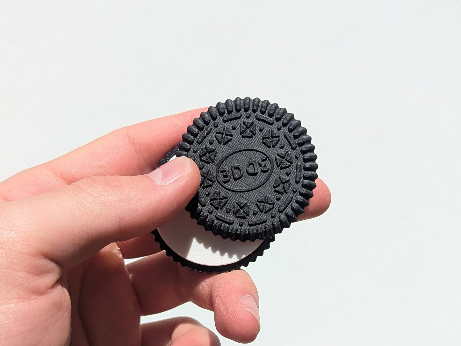Oreo Cookie Fidget toy magnet slider | haptic desk toy | magnetic | work | school | gift