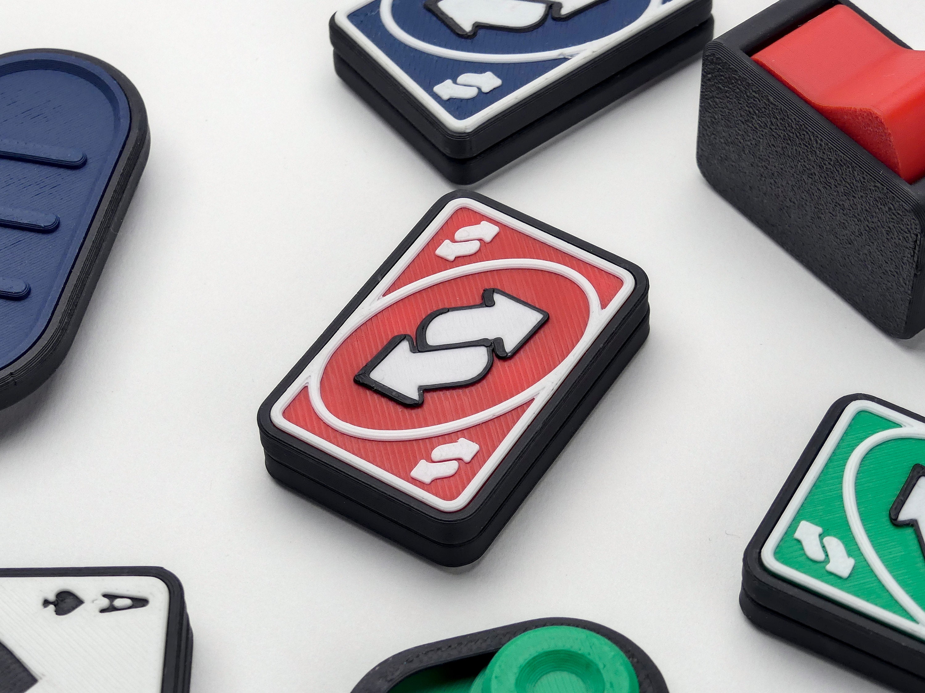 UNO Reverse Fidget toy magnet slider | work | school | meme | personalizable gift
