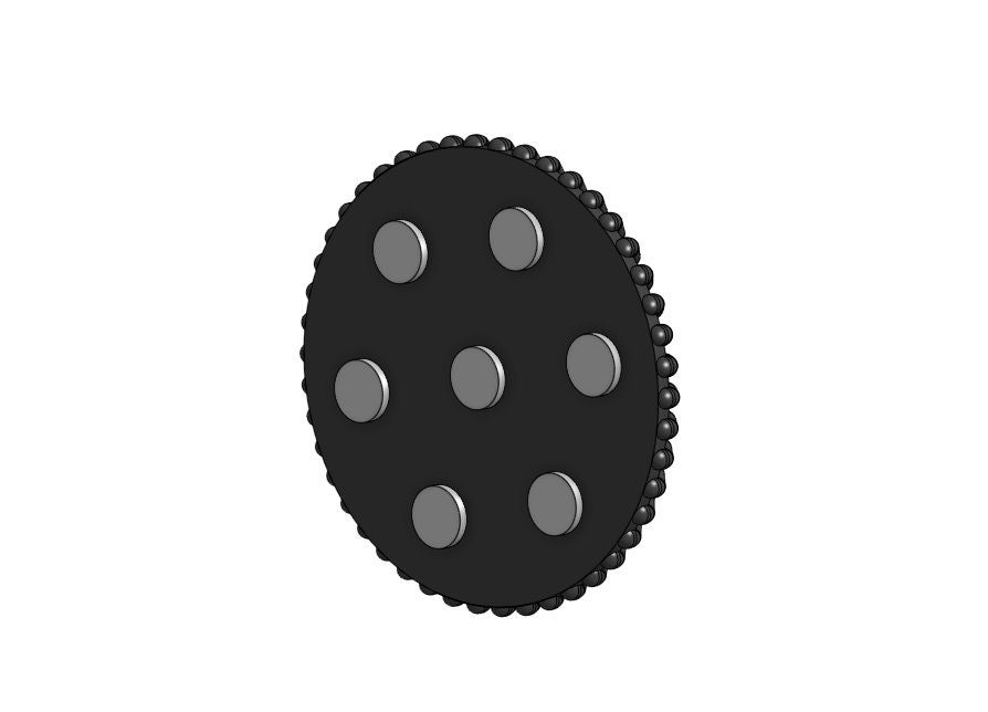 Oreo Cookie Fidget toy magnet slider | haptic desk toy | magnetic | work | school | gift
