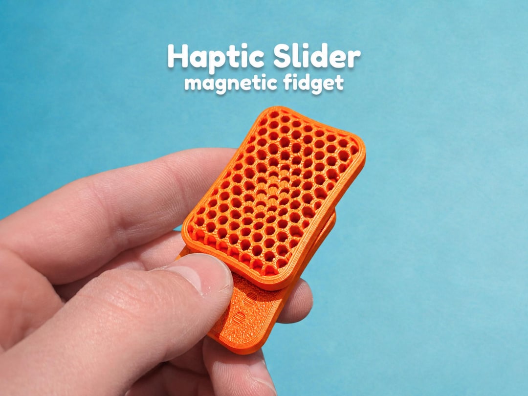 Haptic Fidget Magnetic Slider for Work, School, Personalized Gift ...
