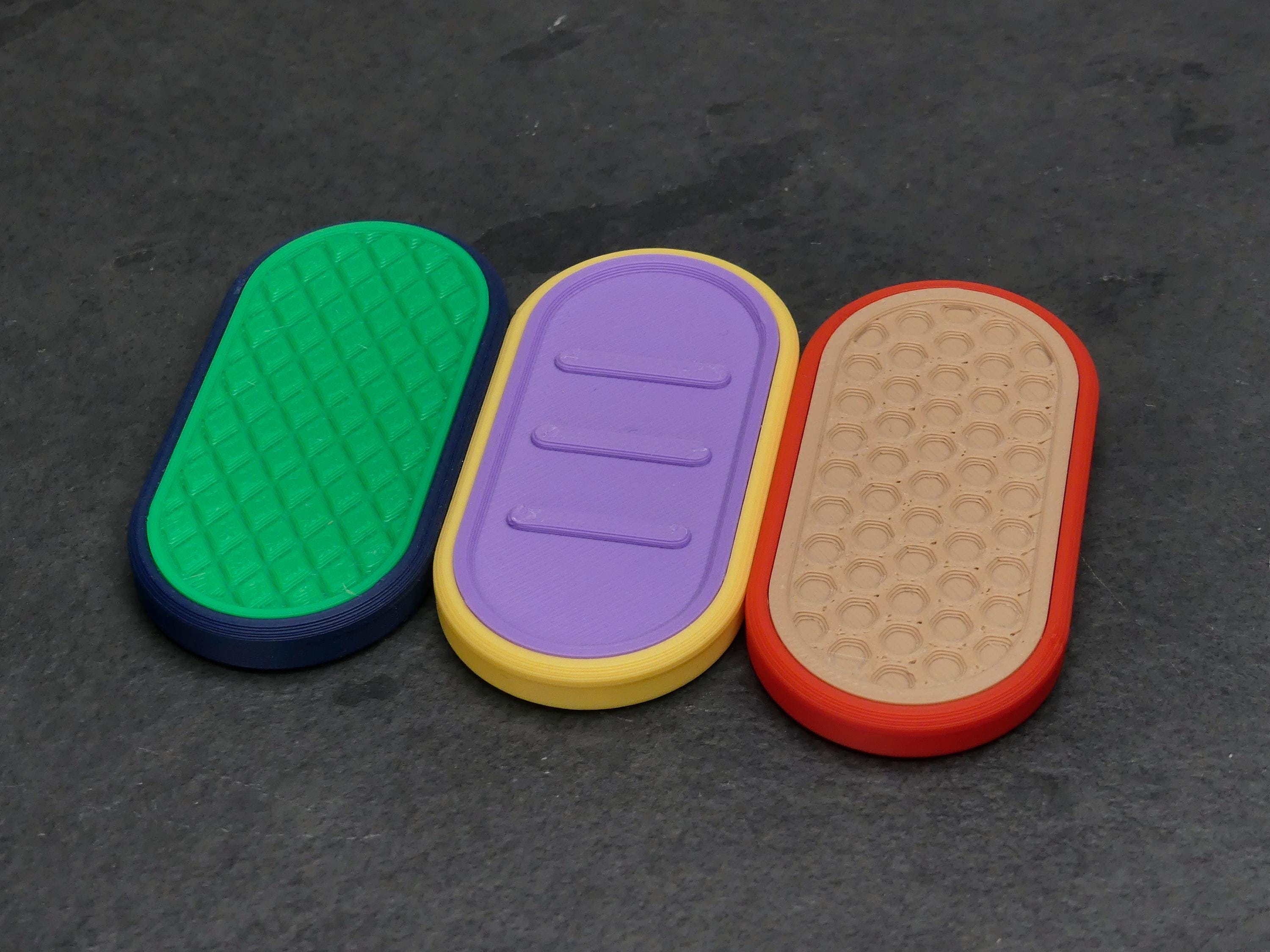 Round Fidget toy magnet slider | Work | School | Personalised Gift | Motor Sensory Everyday Magnetic Toy