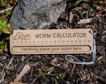 Worm calculator for outdoor learning