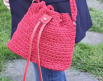 Bonnie - Sac en tricot au crochet