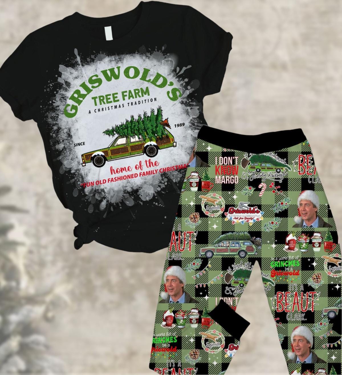 Christmas vacation movie pajamas hotsell