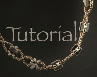 Bead Weaving Tutorial Chexx Links Necklace Digital Download