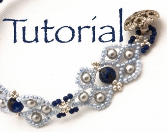 Seed Bead, Pearl and Gemstone Bracelet Tutorial Ashia