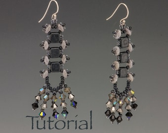 Beaded Earrings Tutorial: River Walk Digital Download